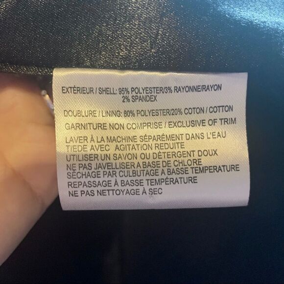 NICCOLINI Beautiful! Button Down Black Grey Coat - Picture 11 of 12